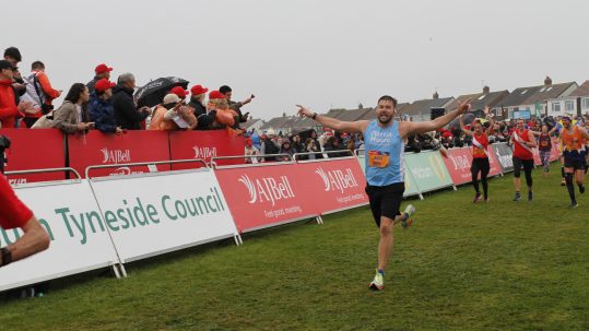 James Clink Takes on the AJ Bell Great North Run
