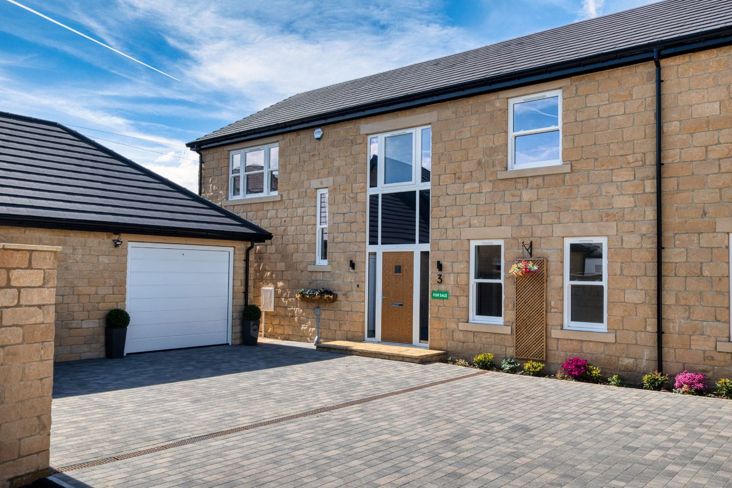 Granby Farm, Harrogate Plot 4 left-side-view